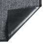 Grau gestreifte Fußmatte 80x120 cm von vidaXL, Fußmatten - Ref: Foro24-331606, Preis: 35,96 €, Rabatt: %