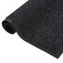 Anthrazitgrau gestreifte Fußmatte 80x120 cm von vidaXL, Fußmatten - Ref: Foro24-331609, Preis: 33,84 €, Rabatt: %