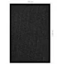 Anthrazitgrau gestreifte Fußmatte 80x120 cm von vidaXL, Fußmatten - Ref: Foro24-331609, Preis: 33,26 €, Rabatt: %