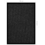 Anthrazitgrau gestreifte Fußmatte 80x120 cm von vidaXL, Fußmatten - Ref: Foro24-331609, Preis: 33,84 €, Rabatt: %