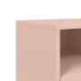 Mueble de TV acero rosa 100,5x39x43,5 cm