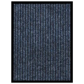 Blau gestreifte Fußmatte 40x60 cm von vidaXL, Fußmatten - Ref: Foro24-331610, Preis: 15,96 €, Rabatt: %