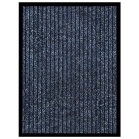Blau gestreifte Fußmatte 40x60 cm von vidaXL, Fußmatten - Ref: Foro24-331610, Preis: 16,19 €, Rabatt: %