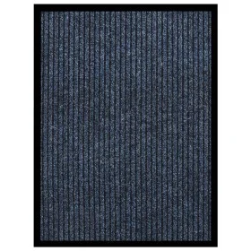 Blau gestreifte Fußmatte 60x80 cm von vidaXL, Fußmatten - Ref: Foro24-331611, Preis: 23,06 €, Rabatt: %