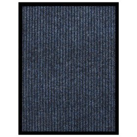 Blau gestreifte Fußmatte 60x80 cm von vidaXL, Fußmatten - Ref: Foro24-331611, Preis: 22,17 €, Rabatt: %