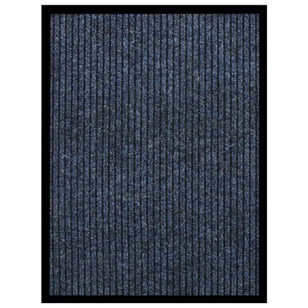Blau gestreifte Fußmatte 60x80 cm von vidaXL, Fußmatten - Ref: Foro24-331611, Preis: 22,17 €, Rabatt: %