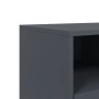 Mueble de TV acero gris antracita 68x39x43,5 cm