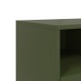 Mueble de TV de acero verde oliva 68x39x43,5 cm en Muebles TV | Comprar online en Foro24