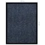 Blau gestreifte Fußmatte 60x80 cm von vidaXL, Fußmatten - Ref: Foro24-331611, Preis: 23,06 €, Rabatt: %