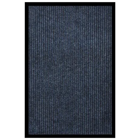 Blau gestreifte Fußmatte 80x120 cm von vidaXL, Fußmatten - Ref: Foro24-331612, Preis: 31,42 €, Rabatt: %