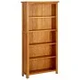 5-stufiges Regal aus massivem Eichenholz, 70 x 22 x 140 cm von vidaXL, Bücherregale und Regale - Ref: Foro24-331736, Preis: 2...
