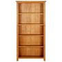 5-tier solid oak wood shelf 70x22x140 cm by vidaXL, Bookcases and shelves - Ref: Foro24-331736, Price: 184,97 €, Discount: %