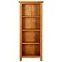 4-tier solid oak wood shelf 45x22x110 cm by vidaXL, Bookcases and shelves - Ref: Foro24-331740, Price: 146,43 €, Discount: %