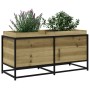 Jardinera de madera de pino impregnada 100x40x50 cm en Maceteros y jardineras | Comprar online en Foro24
