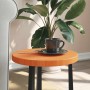 Tablero de mesa redondo madera maciza de pino marrón Ø30x2,5 cm en Tableros para mesas | Comprar online en Foro24