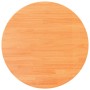 Tablero de mesa redondo madera maciza de pino marrón Ø80x2,5 cm