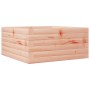 Jardinera de madera maciza Douglas 50x50x23 cm