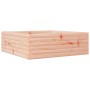 Jardinera madera maciza de abeto Douglas 70x70x23 cm