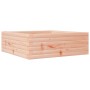 Jardinera madera maciza de abeto Douglas 70x70x23 cm