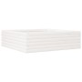 Jardinera de madera maciza de pino blanca 80x80x23 cm en Maceteros y jardineras | Comprar online en Foro24
