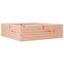Jardinera de madera maciza Douglas 80x80x23 cm