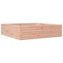 Jardinera de madera maciza Douglas 90x90x23 cm