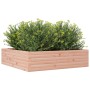 Jardinera de madera maciza Douglas 90x90x23 cm