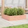 Jardinera madera maciza de abeto Douglas 100x100x23 cm