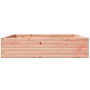 Jardinera madera maciza de abeto Douglas 100x100x23 cm