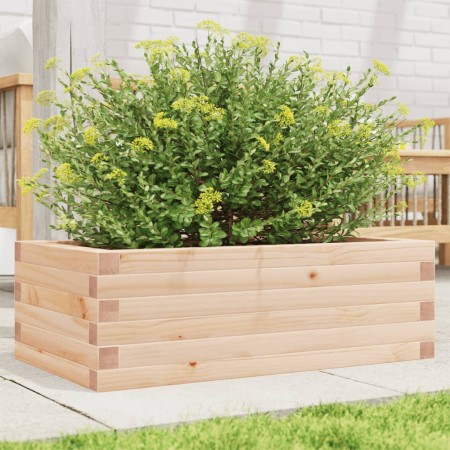 Jardinera de madera maciza de pino 70x40x23 cm en Maceteros y jardineras | Comprar online en Foro24
