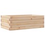 Jardinera de madera maciza de pino 70x40x23 cm en Maceteros y jardineras | Comprar online en Foro24