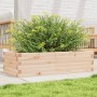 Jardinera de madera maciza de pino 90x40x23 cm en Maceteros y jardineras | Comprar online en Foro24