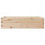 Jardinera de madera maciza de pino 90x40x23 cm en Maceteros y jardineras | Comprar online en Foro24