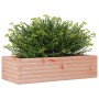 Jardinera madera maciza de abeto Douglas 90x40x23 cm