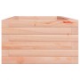 Jardinera madera maciza de abeto Douglas 90x40x23 cm