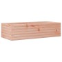 Jardinera madera maciza de abeto Douglas 90x40x23 cm