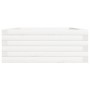 Jardinera de madera maciza de pino blanco 90x60x23 cm en Maceteros y jardineras | Comprar online en Foro24