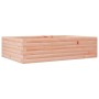 Jardinera madera maciza de abeto Douglas 90x60x23 cm