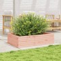 Jardinera madera maciza de abeto Douglas 90x60x23 cm
