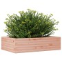 Jardinera madera maciza de abeto Douglas 90x60x23 cm
