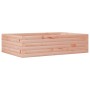 Jardinera madera maciza de abeto Douglas 90x60x23 cm