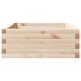 Jardinera de madera maciza de pino 110x60x23 cm en Maceteros y jardineras | Comprar online en Foro24