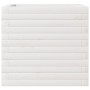 Jardinera madera maciza de pino blanco 50x50x45,5 cm