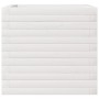Jardinera madera maciza de pino blanco 50x50x45,5 cm