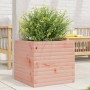 Jardinera madera maciza de abeto Douglas 50x50x45,5 cm