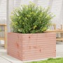 Jardinera madera maciza de abeto Douglas 70x70x45,5 cm