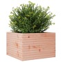 Jardinera madera maciza de abeto Douglas 70x70x45,5 cm