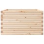 Jardinera madera maciza de pino 80x80x45,5 cm en Maceteros y jardineras | Comprar online en Foro24