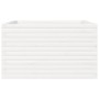 Jardinera madera maciza de pino blanco 80x80x45,5 cm