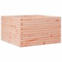 Jardinera madera maciza de abeto Douglas 80x80x45,5 cm